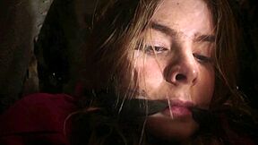 Cute Brighton Sharbino Tightly Cleave Gagged