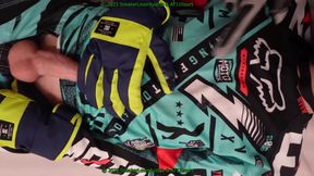 Unpacking Fox Helmet, Googles Cum, Blowjob