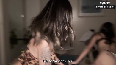 My stepsister and her best friend think I walk around with my dick in the air.