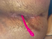 HUGE ANAL 💣  bombshell dildo * GAPE TRAINING LUSH VIBRATOR