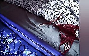 Trans mommy feeds you her cum in POV video. I masturbate non-stop in bed and in the shower