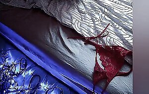 Trans mommy feeds you her cum in POV video. I masturbate non-stop in bed and in the shower