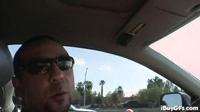 ”Sexy whore teases us & gets naked”