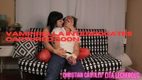 Vampirella Interrogates Captured Goon featuring Biting, Tickling, Foot Domination, Cosplay with Christian Castillo and Lita Lecherous - WMV HD