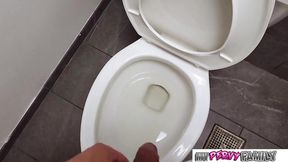 Sneaky Hotel Squeeze with Busty Stepsis - MyPervyFamily -