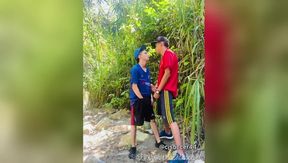 Kisses and with the Partner