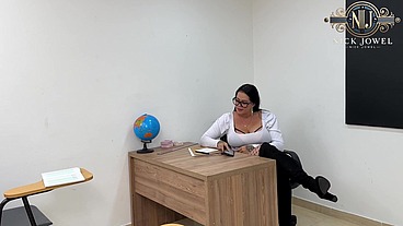 Spoiled Indisciplined Fuck And Creampie His Hot Teacher In Time, In The Classroom! Complete!