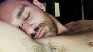 PitsAndPubes - Solo natural Dirty Little Piggy sniffing
