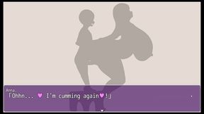 holy mother of god [ cuckolding hentai game pornplay ] ep.13 the midget is playing with his wife massive tits in the bathroom