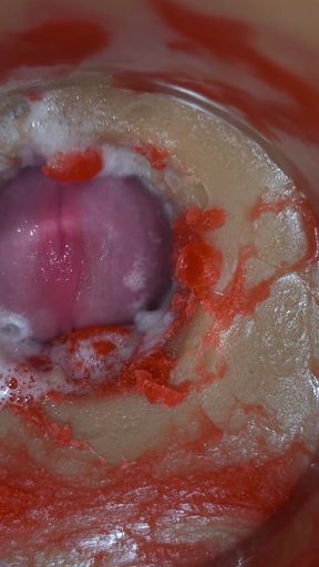 Insemination - Internal Camera Captures Deep Male Ejaculation