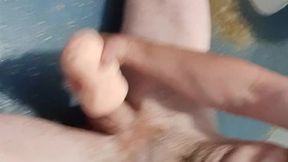 Teen slut takes final toy cumshot with loud pleasure