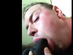 White Guy Sucking BBC