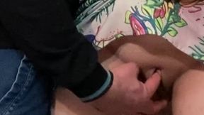 Fantasy in the Subway! Girl Gets Her Pussy Fingered by Stranger