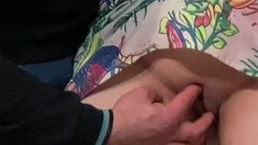 Fantasy in the Subway! Girl Gets Her Pussy Fingered by Stranger