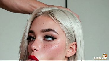 Busty blonde MILF gets her tight ass fucked in 3D