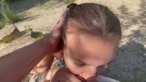 Hot Spanish Forest Blowjob Adventure