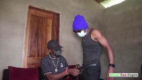 two straight friends fuck publicly for the first time in a snack bar after a dance party on the floor. very exciting and very hot to see two hetero guys fucking during the dance. to see exclusively