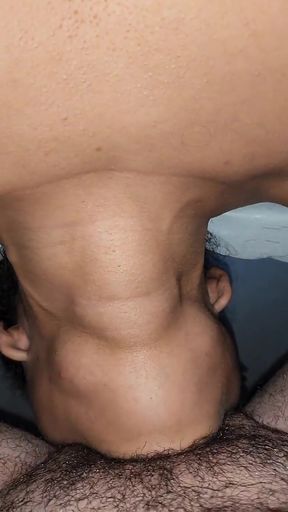 Pissing in Your Mouth and Putting It in Your Throat Until You Cum