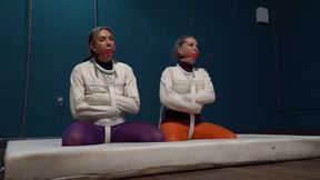 5283 Sloane and Layla in Strapped into Straitjackets