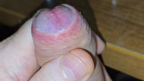Beautiful Handjob with Precum and Cum, Fucking in Front of the Cam