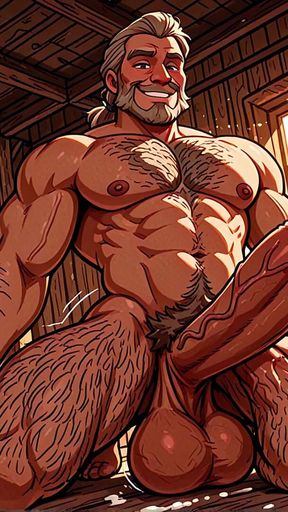 Horny Ai Men Nude Cumming