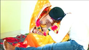 DIRTY BHABI FUCKED BY DESI HUGE COCK IN SUHAGRAT - DESI STYLE