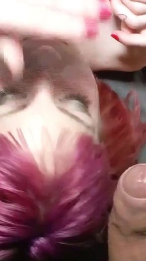 Must-share moment from &quot;Creampie Bukkake Gangbang - Tiny Pink Haired German Teen Cora&quot;