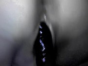 Honey double header dildo action