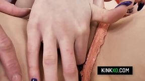 Sultry stepmom Sofie Marie delivers explicit lesbian thrills to horny&#x1F975; teen Nikole Nash