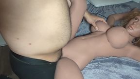 hard fucking sexdoll with giant tits