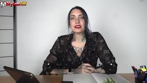 Horny Female Boss Offers Her Employee a Deal That Will Let Him Worship Her Delectable Feet