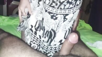 Best blowjob ever with shaved lips riding rough dick