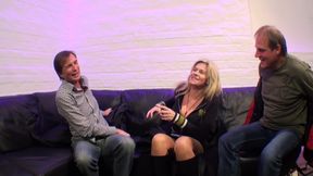 Hot German MILF Teases Tits and Fucks Wild