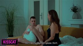 step mom brings step son to step sister catherine knight – how does he fuck us in shared bed?