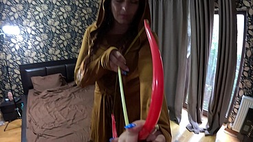 Miss Hood Gets Fucked Like a Naughty Fairytale Slut – Double Cum on Brown Cape 291