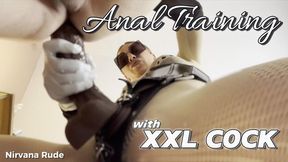 Anal Training With XXL Cock