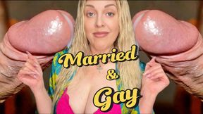 MARRIED AND GAY - femdom pov encouraged bi gay humiliation homewrecker