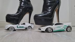 Giantess Boots Crush Cars – Merciless Foot Destruction POV