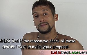 Amateur latin teens Rocco and Emanuel on bareback casting