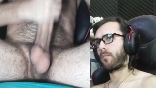 Ample flow from a homo Argentine man. Homemade inexperienced, unshaved.