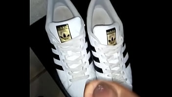 Cum On Adidas Superstar