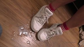 shoes filled with cum - compilation