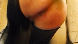 Phat fake penis me backside