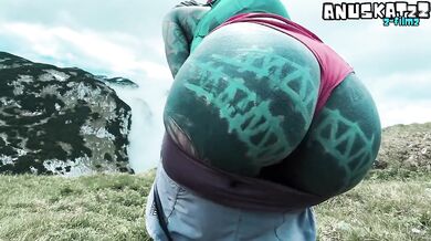 Mountain Hiking Passionate Fuck with Cumshot on Face