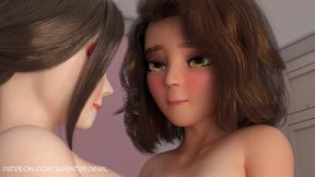 Double Snuggle 2 - Amy's Big Wish Episode 5 - Double Dick Futanari and Her Girlfriend!