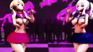 【MMD R-barely legal SEX DANCE】HOT WOMEN LAYERS ON TO BE INTENSELY FUCKED激しいセックス[MMD R-18]