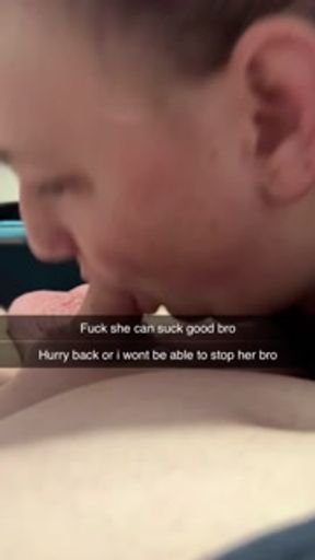 Fucked my sister in law on snapchat to her husband, shes having my baby. Snapchat cheating.