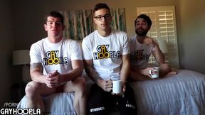 humungous man sausage Actor Jayden Has A fleshy Morning threeway With allies