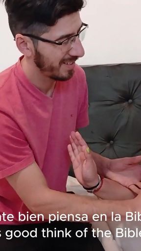 Key moment from &quot;FOURSOME AMATEUR. PART 2. WITH MY STEPCOUSIN WE SHARE THE BOYFRIENDS&quot;