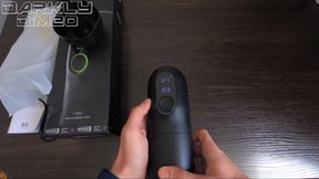 Horny guy uses an automasturbator, moaning heavily, experiencing the best orgasm of his life, unboxing the Tryfun toy
